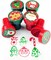 Tiny Mills 24 Pcs Christmas Holidays Stampers for Kids Party Favors, Christmas Stocking Stuffers